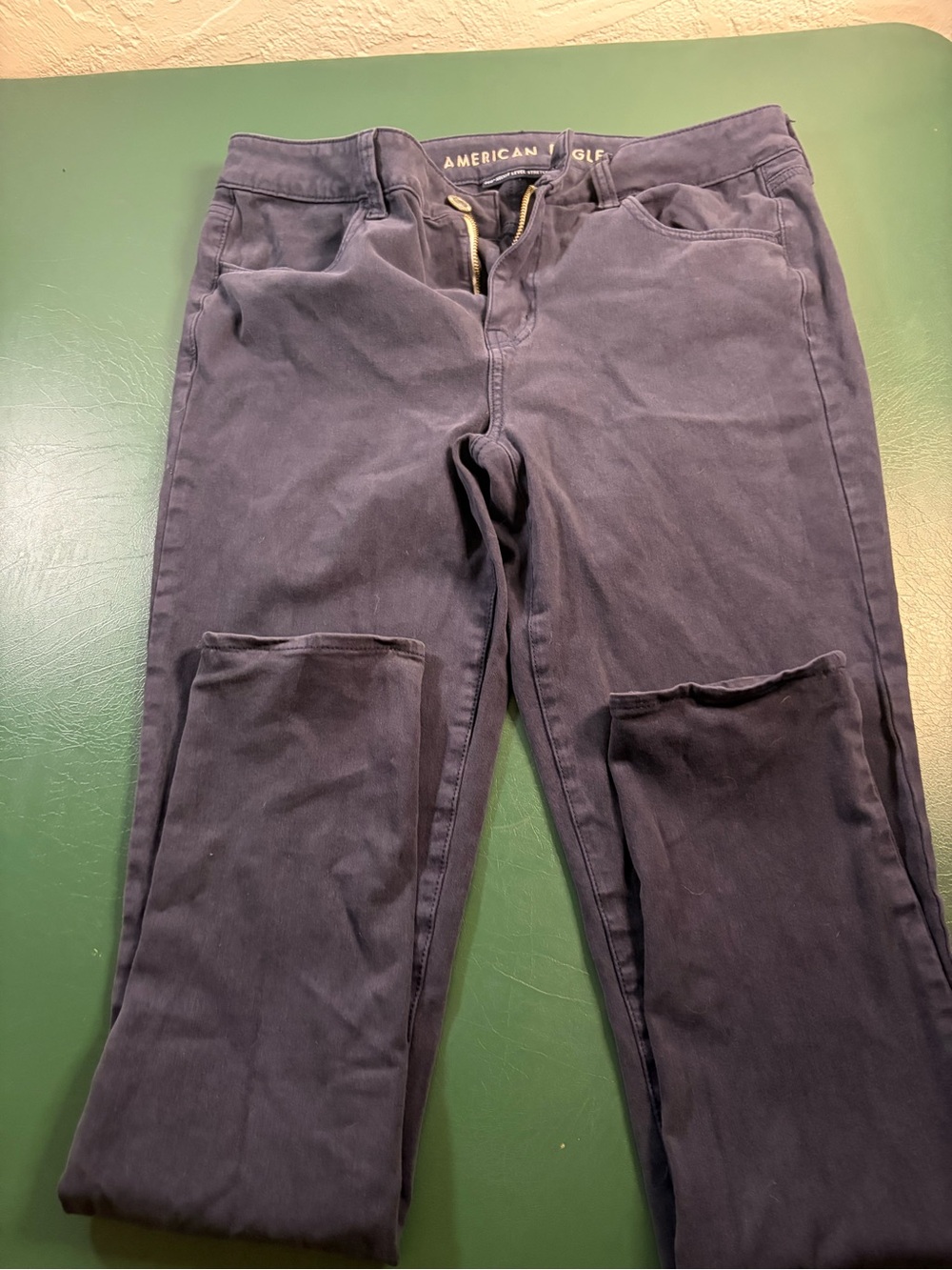 American Eagle Dark Navy Stretch Pants
